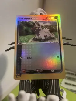 Pokemon TCG Poochyena 63/109 EX Ruby Sapphire Reverse Holo Rare NM - Image 5