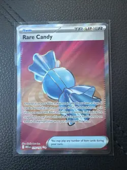 Rare Candy 175/132 ULTRA RARE HOLO Mega Evolution ME01 Pokemon English Full Art - Image 1