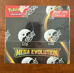 Pokemon TCG - Mega Evolution - ENHANCED Booster Box - SEALED NEW - Image 1