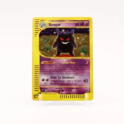 Gengar - 13/165 Expedition e-Reader Holo Rare SWIRL Pokemon - LP - Image 1