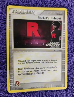 Rocket's Hideout 87/109 Team Rocket Returns Stamped Reverse Holo Pokemon *NICE* - Image 1