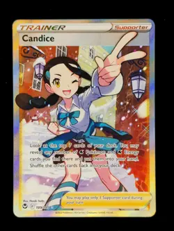 Candice 189/195 Pokemon Silver Tempest 2022 NM 🔥🔥🔥 - Image 1