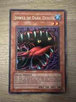 Jowls of Dark Demise PGD-009 Pharaonic Guardian 1st Edition Rare LP - Image 1