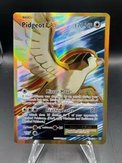 Pokemon Pidgeot-EX TCG Full Art Holo Card XY Evolutions 104/108 - Image 1