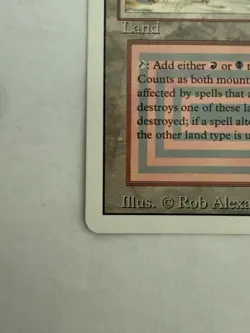 MTG: Badlands Revised Edition Dual Land Card Regular- LP - Image 5