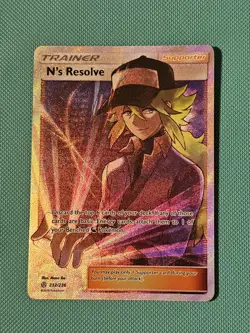 N's Resolve Full Art Holo Card 232/236 Sm-Cosmic Eclipse - Image 1