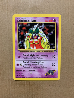 Sabrina's Jynx 59/132 Gym Heroes - Uncommon Pokemon Card - NM/Mint - Image 1