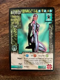 VOID | 1996 Wildstorms Card Game CCG/TCG | Rare | Legends Solitaire | FREE S/H - Image 1