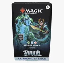 Temur Roar NEW MTG Tarkir Dragonstorm Commander Deck - Magic Cards Sealed - Image 1