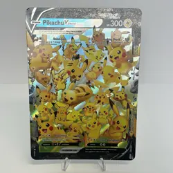 JUMBO Pikachu V Union Card SWSH141 Oversized Promo Pokemon Celebrations 25th NM - Image 1