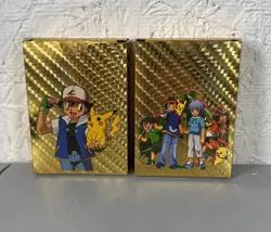 2 Packs of 55 Cards Each GOLD FOIL Fan Art Pokemon Mystery Cards - Sealed! - Image 3