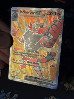 Pokemon Cards Incineroar ex 187/162 Secret Rare Temporal Forces - (NM) - Image 3