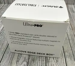 Ultra-Pro MTG Final Fantasy Alcove Edge Deck Box -Cloud NEW card deck box - Image 3