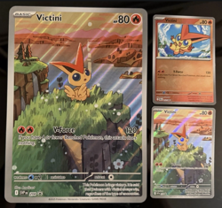 Victini Illustration Collection Jumbo Card/Promo/Poke Ball✅Black Bolt WhiteFlare - Image 3