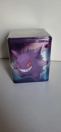 Pokemon Trading Card Game - Collectors Stacking Tin - PSYCHIC [3 packs] FAST 🚚! - Image 1