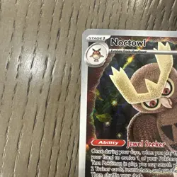 Pokemon TCG Noctowl #141 Promo Card Stellar Crown ETB, NM/MT Condition - Image 2