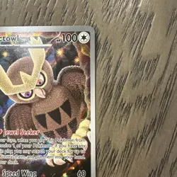 Pokemon TCG Noctowl #141 Promo Card Stellar Crown ETB, NM/MT Condition - Image 3