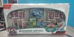 POKEMON TRADING CARD GAME BLOOMING WATERS PREMIUM COLLECTION *DISTRESSED PKG - Image 1