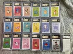 2019 Japanese Pokemon Old Maid Playing Cards Complete Master Set CGC Pristine 10 - Image 1