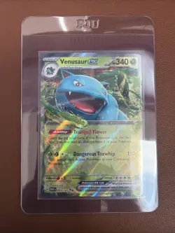 Venusaur ex 003/165 NM -Ultra Rare Pokemon Card- Scarlet And Violet 151 (7s) - Image 1