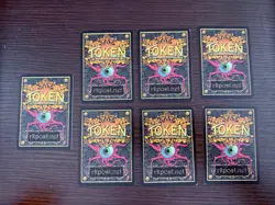 7x Signed Mtg Beast Token Card RK Post - Image 2