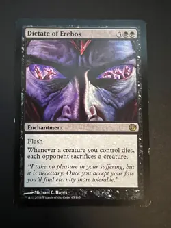 Magic :The Gathering, Dictate of Erebos. Journey into Nyx. Regular (Non Foil) LP - Image 1