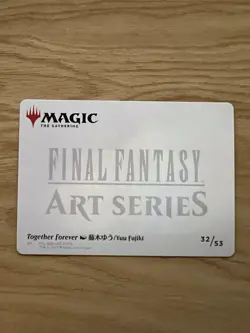 Together Forever (Gold Stamped) Art Series: Final Fantasy 32/53 MTG - Image 2