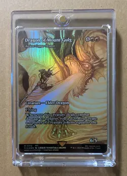 Ancient Copper Dragon (Dragon of Mount Gulg) - Final Fantasy - MTG - Foil - NM - Image 1