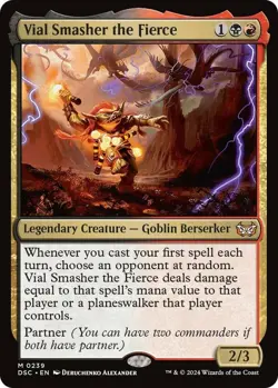 1x Vial Smasher the Fierce Light Play MTG Magic - Kid Icarus - - Image 1