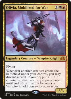 Olivia, Mobilized for War Shadows over Innistrad - Near Mint - Image 1