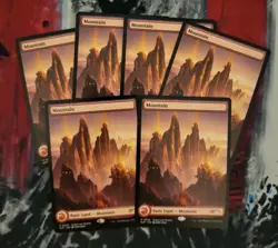 MagicCon ATL 2025 Mountain 0034 Nonfoil Secret Lair Promo John Avon - Image 1