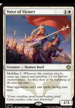Voice of Victory Tarkir: Dragonstorm Regular - Image 1