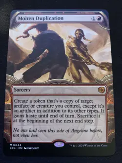 Molten Duplication (Showcase) Outlaws of Thunder Junction: the Big Score Regular - Image 1