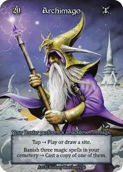 ARCHIMAGO AVATAR NM! *SORCERY: THE CONTESTED REALM - ARTHURIAN LEGENDS* - Image 1