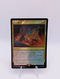 Decimate (Surge Foil) Commander: Final Fantasy Foil - Image 1