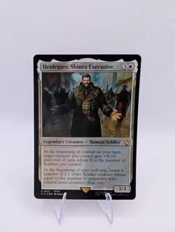 Heidegger, Shinra Executive (Surge Foil) Commander: Final Fantasy Foil - Image 1