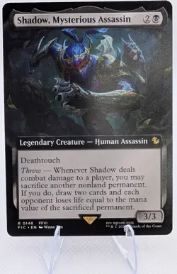 Shadow, Mysterious Assassin (Borderless) Commander: Final Fantasy - Image 1