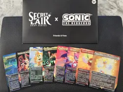 Secret Lair x Sonic Friends & Foes Non Foil Set - Magic The Gathering OPENED - Image 2