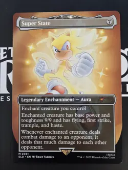Secret Lair x Sonic Friends & Foes Non Foil Set - Magic The Gathering OPENED - Image 3