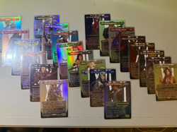 Lot of 22 MTG Final Fantasy FOIL Borderless Characters [Foil] - 18 RARE - Image 1