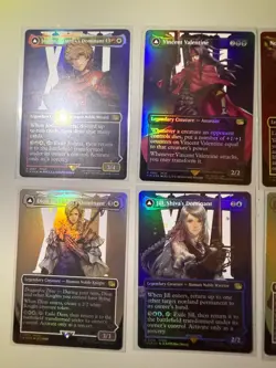 Lot of 22 MTG Final Fantasy FOIL Borderless Characters [Foil] - 18 RARE - Image 3