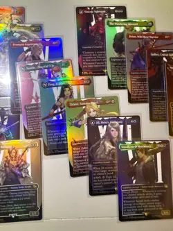 Lot of 22 MTG Final Fantasy FOIL Borderless Characters [Foil] - 18 RARE - Image 5