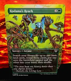 magic the gathering - Kodama's Reach - Sorcery - Arcane - Common - Green -Forest - Image 1