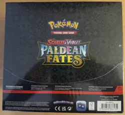 1 X POKEMON PALDEAN FATES TECH STICKER BOX 36 BOOSTERS 12 BLISTERS - Image 2