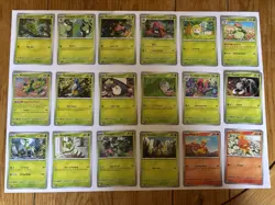 Pokemon Journey Together Complete Base Set Common, Uncommon & Rares - Image 1