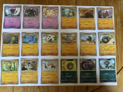Pokemon Journey Together Complete Base Set Common, Uncommon & Rares - Image 4