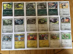 Pokemon Journey Together Complete Base Set Common, Uncommon & Rares - Image 5