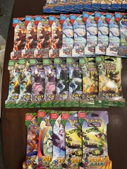 Pokemon TCG: XY Roaring Skies/Primal Clash Sleeved Booster Pack (Lot of 55) 🔥 - Image 5