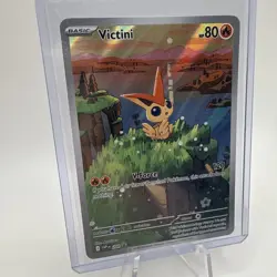 Pokemon Victini SVP 208 Black Bolt White Flair PROMO 2025 NM+ - Image 2