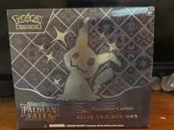Pokemon Center Exclusive Elite Trainer Box Paldean Fates New Sealed - Image 1